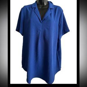 Hilary Radley Ladies' Blouse Size S Color Blue New With Tags